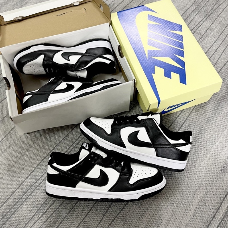 Giày Thể Thao SBPanda đen Trắng Thấp cổ Nam nữ  giầy sneaker đen basic dễ phối đồ