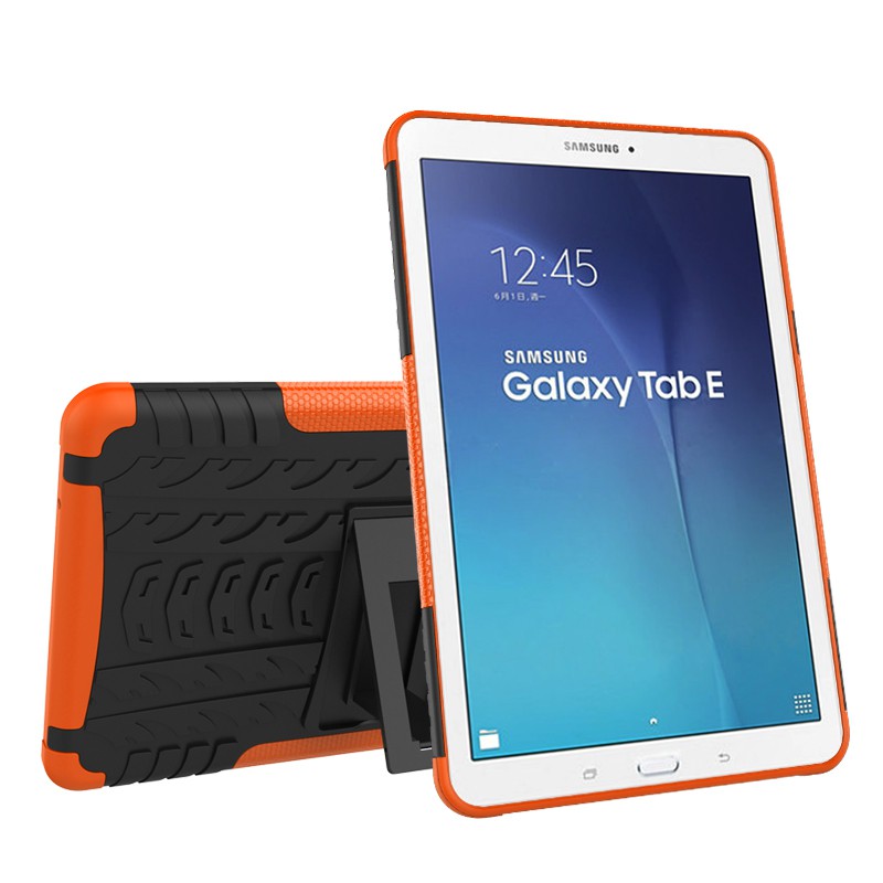 For Samsung Galaxy Tab E 9.6 SM-T560 T561 T567 Hybrid Rugged Shockproof Stand Case Cover