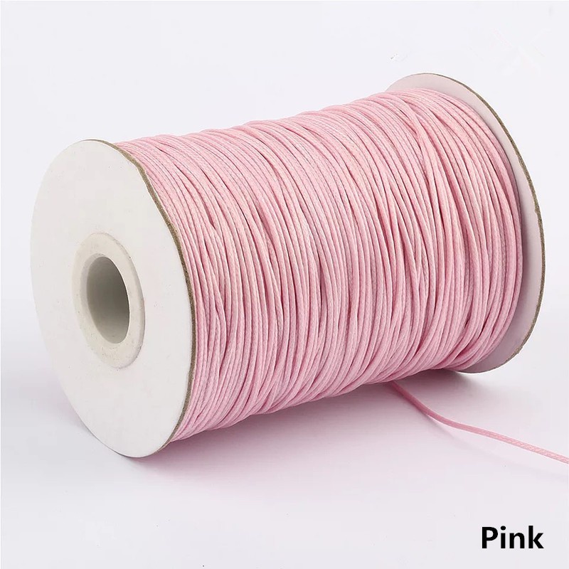 Cuộn Dây Sáp cotton Nhiều Màu Dài 10M 1mm Dùng Làm Trang Sức Thủ Công