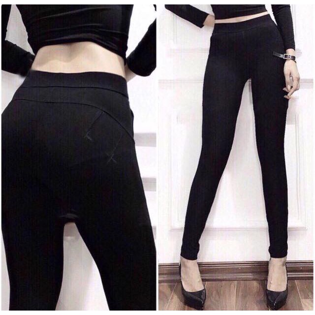Quần legging Asos COC25 cho nữ, quần legging dài chất liệu cotton siêu hách chân cho nữ