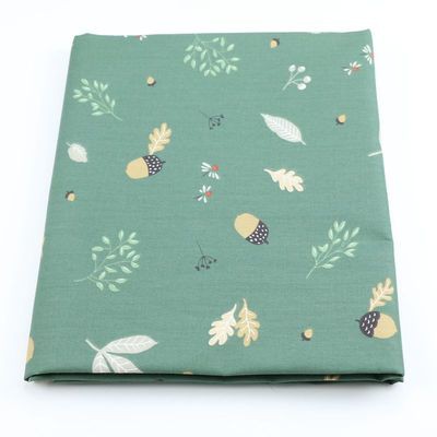 Vải 100% Cotton In Họa Tiết Hoa / Quả Thông Dùng Để May Áo Gối / Váy Ngủ Cho Bé 100x235cm