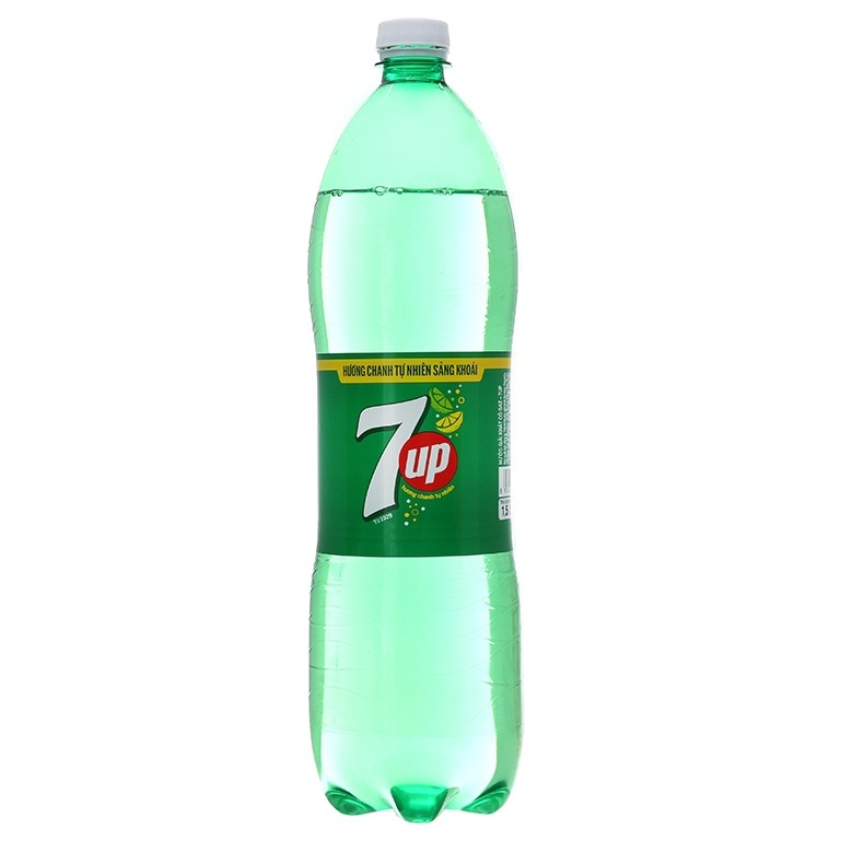 Nước ngọt Có Gas 7Up - chai lớn 1.5L