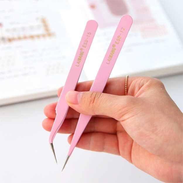 Nhíp gắp sticker màu macaron TOGU kẹp gắp hình dán hỗ trợ trang trí sổ tay bullet journal