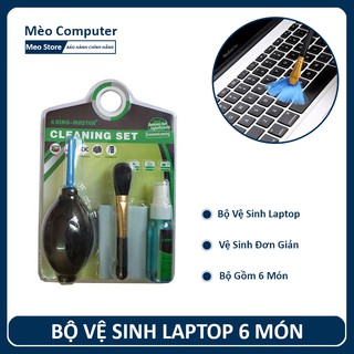 BỘ VỆ SINH LAPTOP 6 MÓN - LAPTOP CỦA BẠN LUÔN SẠCH SẼ VÀ HOẠT ĐỘNG ÊM ÁI