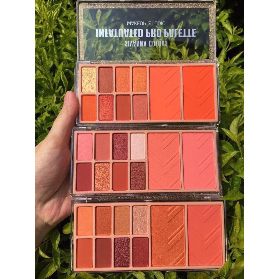 Bảng mắt + má Sivana INFATUATED PRO PALETTE