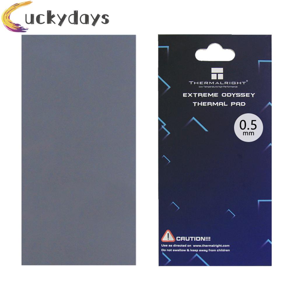 LUCKYDAYS Thermal Pad 12.8 W/mk Silicone Thermal Pads 85x45mm for GPU CPU Heatsink | BigBuy360 - bigbuy360.vn