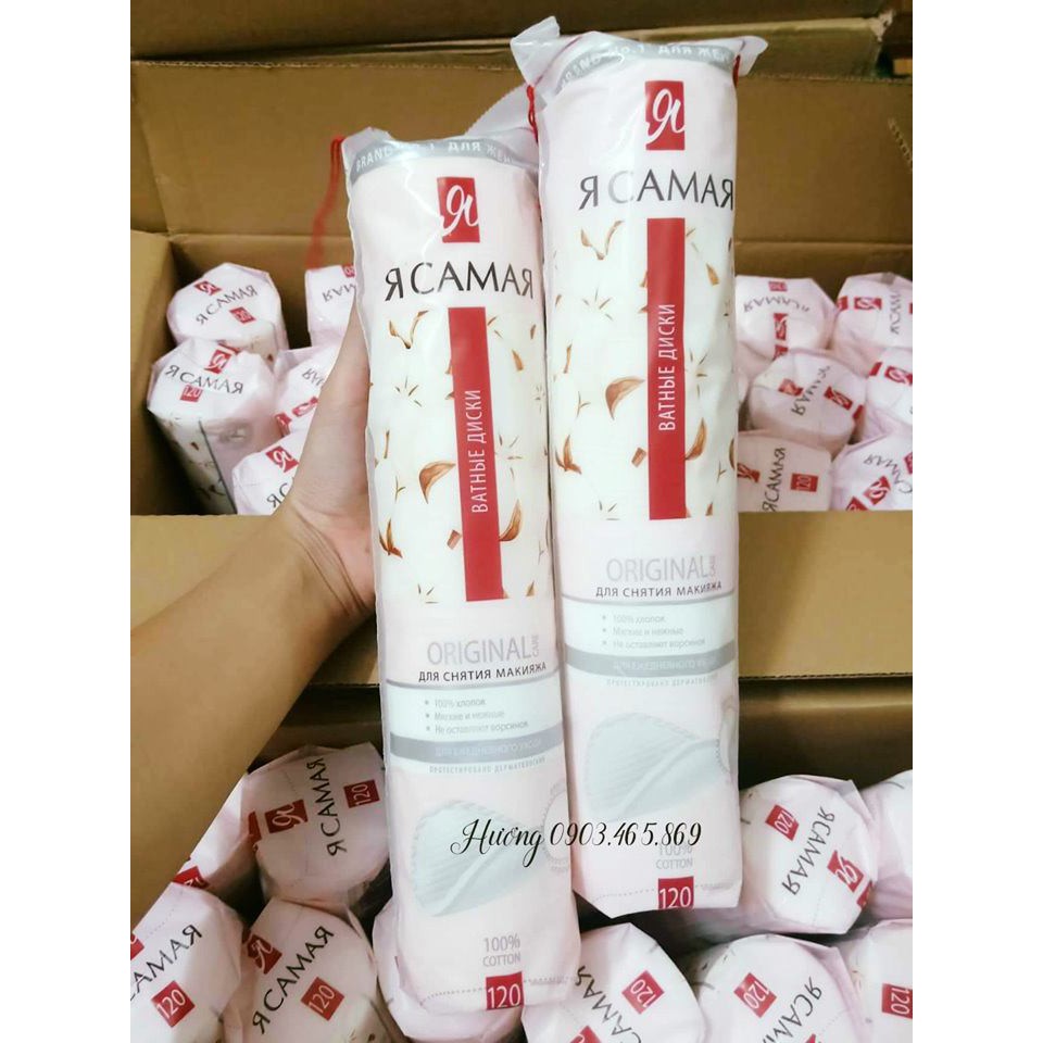 Bông tẩy trang tôi là nhất 100% Cotton
