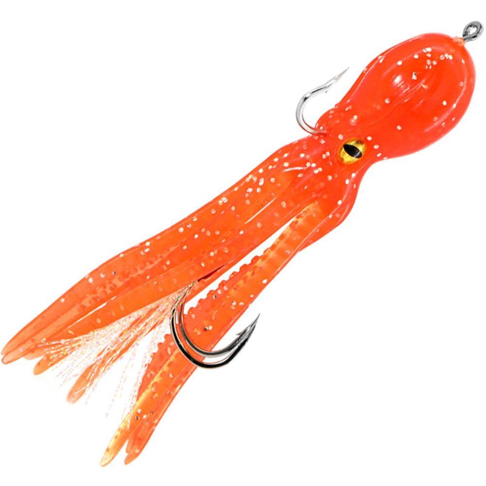 Mồi Câu Cá Giả Hình Bạch Tuộc Đuôi Dài 22g 11cm