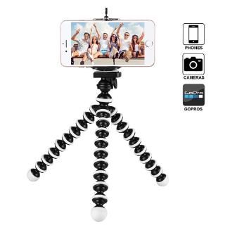 Giá đỡ 3 chân nhỏ gọn linh hoạt cao cấp dành cho điện thoại/ máy ảnh DSLR