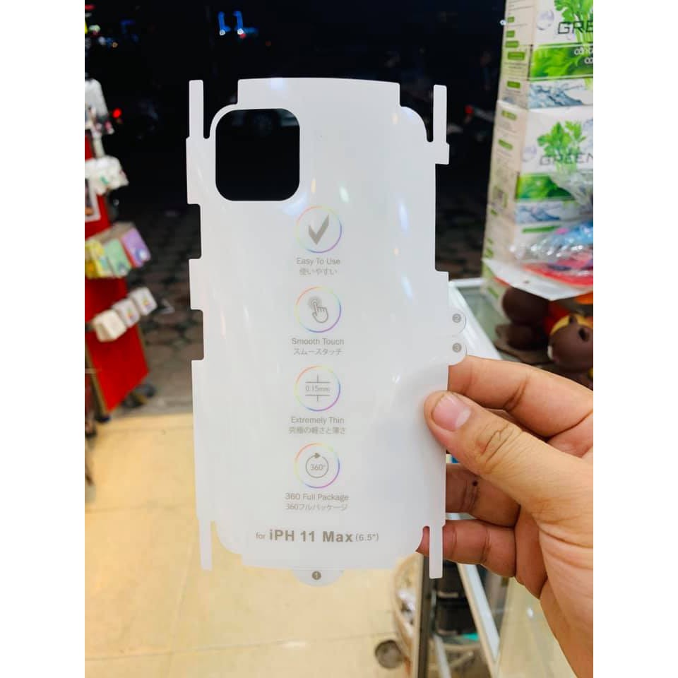 Dán PPF Chống trầy xước cho iPhone 11 Pro max 6.5