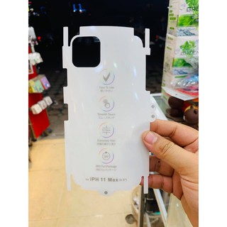 Dán PPF Chống trầy xước cho iPhone 11 Pro max 6.5