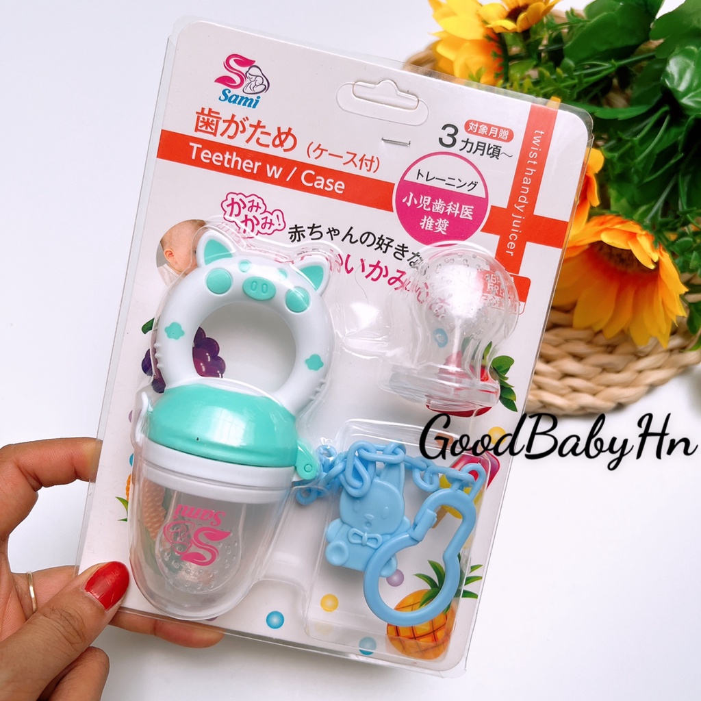Túi nhai chống hóc Sami 4 chi tiết - 𝐂𝟏𝟕