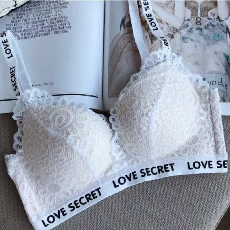 Áo Lót Nâng Ngực Không Gọng Phối Ren Quyến Rũ