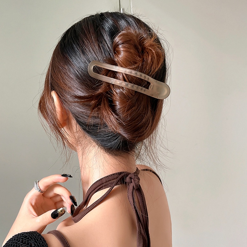 Kẹp Tóc Mỏ Vịt Hình Rùa Nhiều Màu Sắc Phong Cách vintage Thanh Lịch