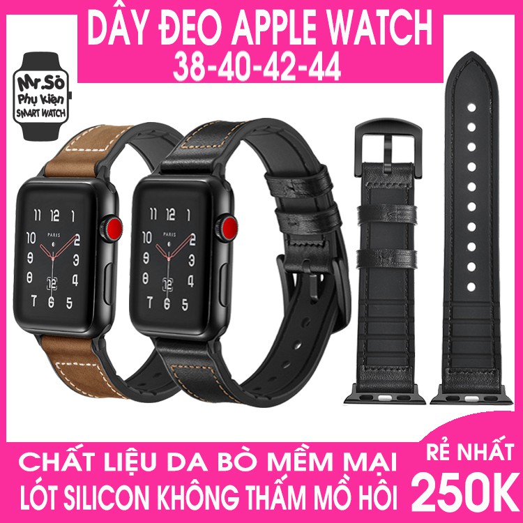 Dây Apple Watch ❤️FREESHIP❤️ Giảm 20K khi mua 2 sản phẩm - Apple Watch Series 1 2 3 4 - 38mm 40mm 42mm 44mm