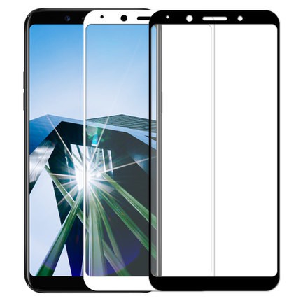 Kính cường lực oppo F5 full màn trong suốt chống xước độ bền cao có tặng kèm khăn lau màn hình