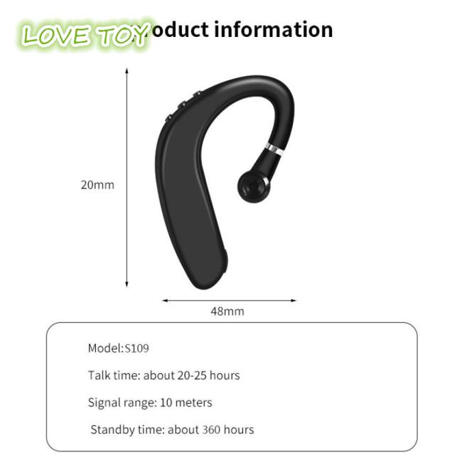 Tai Nghe Bluetooth Nkodok S109 Móc Vành Tai Có Micro Âm Thanh Stereo Sống Động