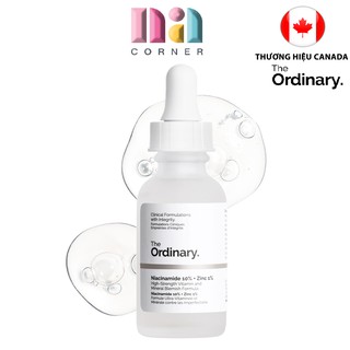 Tinh chất giảm mụn thu nhỏ lỗ chân lông The Ordinary Niacinamide 10% + Zinc 1% 30ml