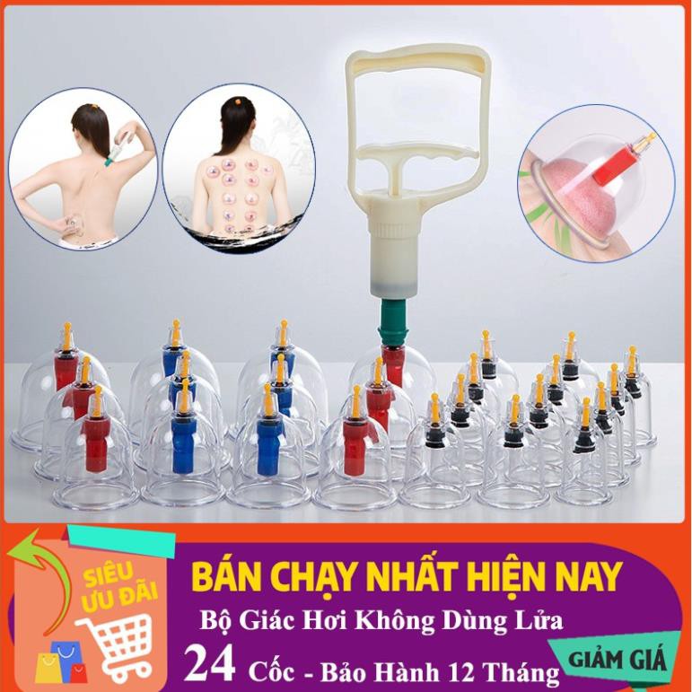 ✔️ Siêu sale - Hàng Chính hãng Bộ giác hơi không dùng lửa 24 phụ kiện n