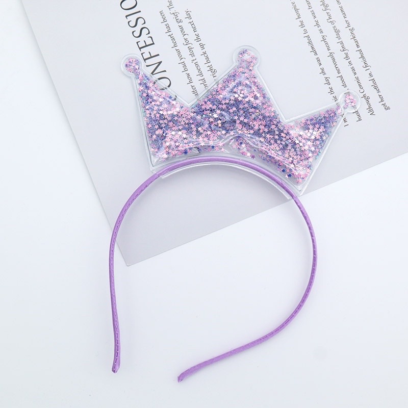 Cài tóc, bờm tóc hình vương miện, hình nơ dễ thương cho bé