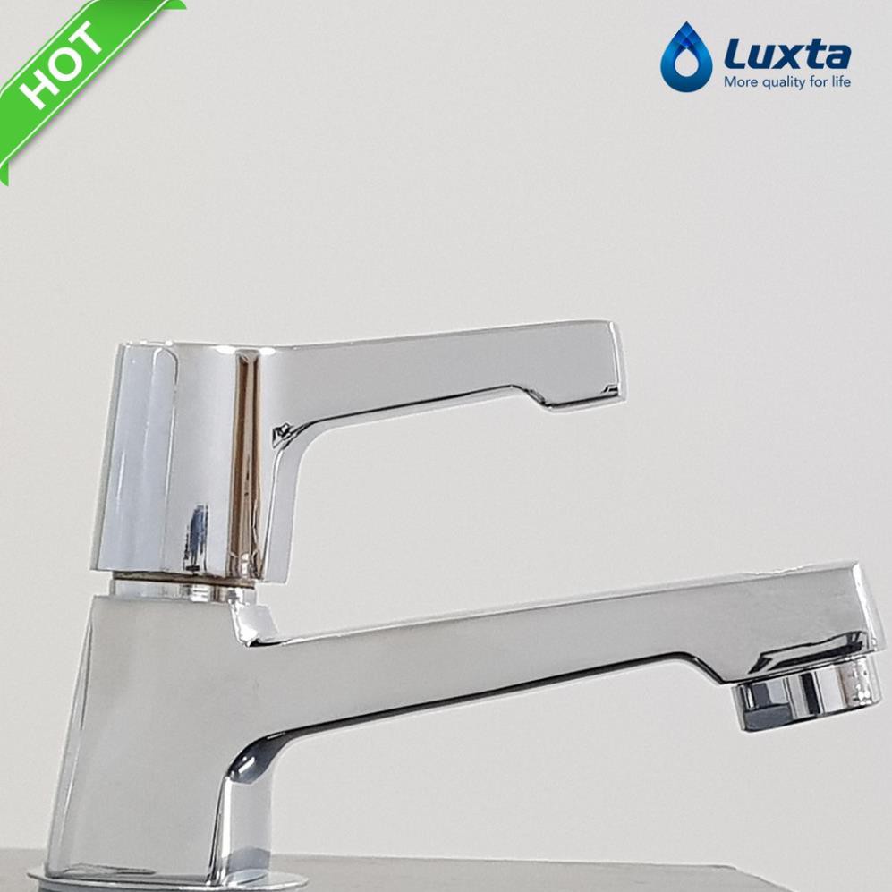 Vòi lavabo rửa mặt Cao cấp gạt Luxta L1114T1, bảo hành 05 năm