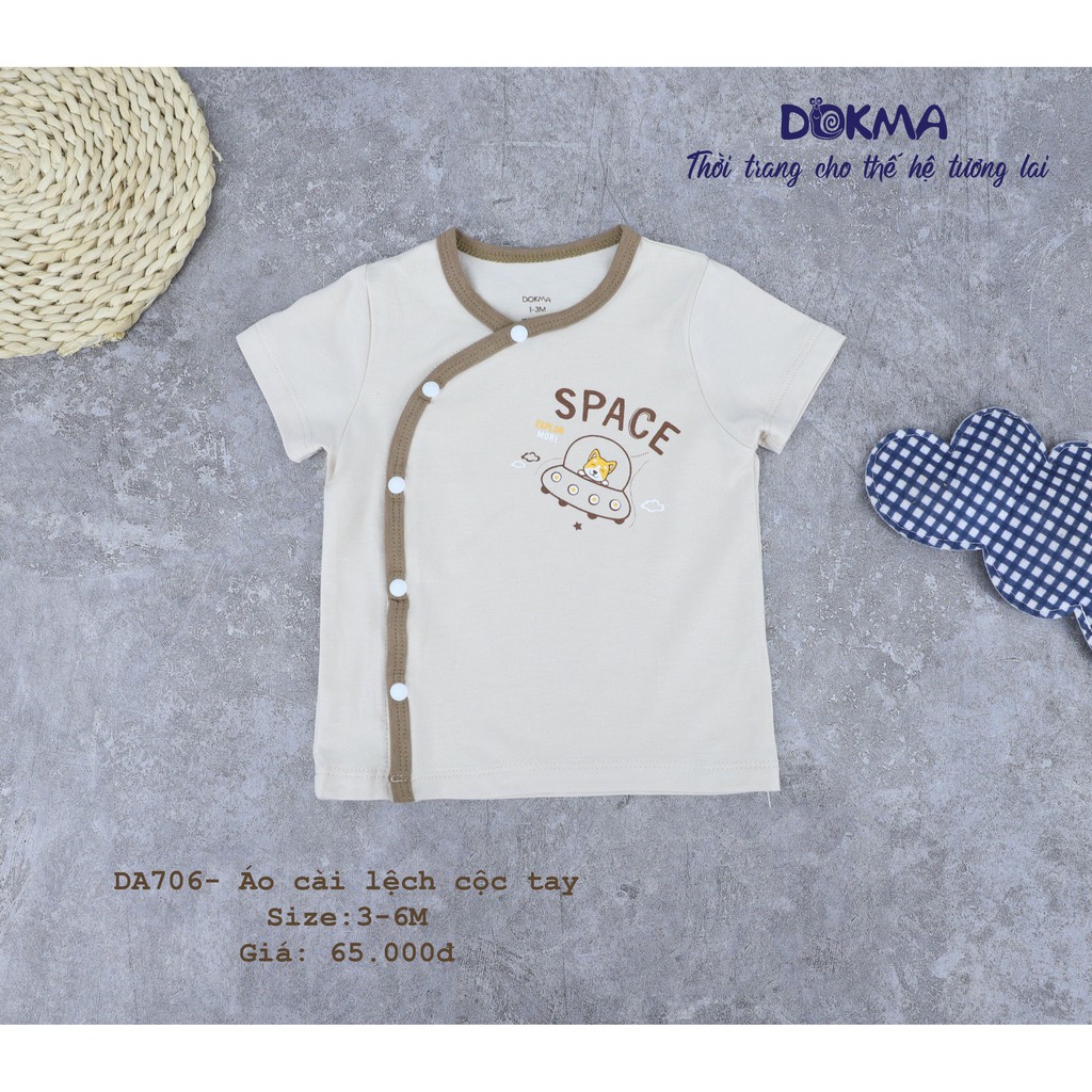 Dokma - Bộ cài lệch sơ sinh siêu cute 1-6M ( DB 706 )