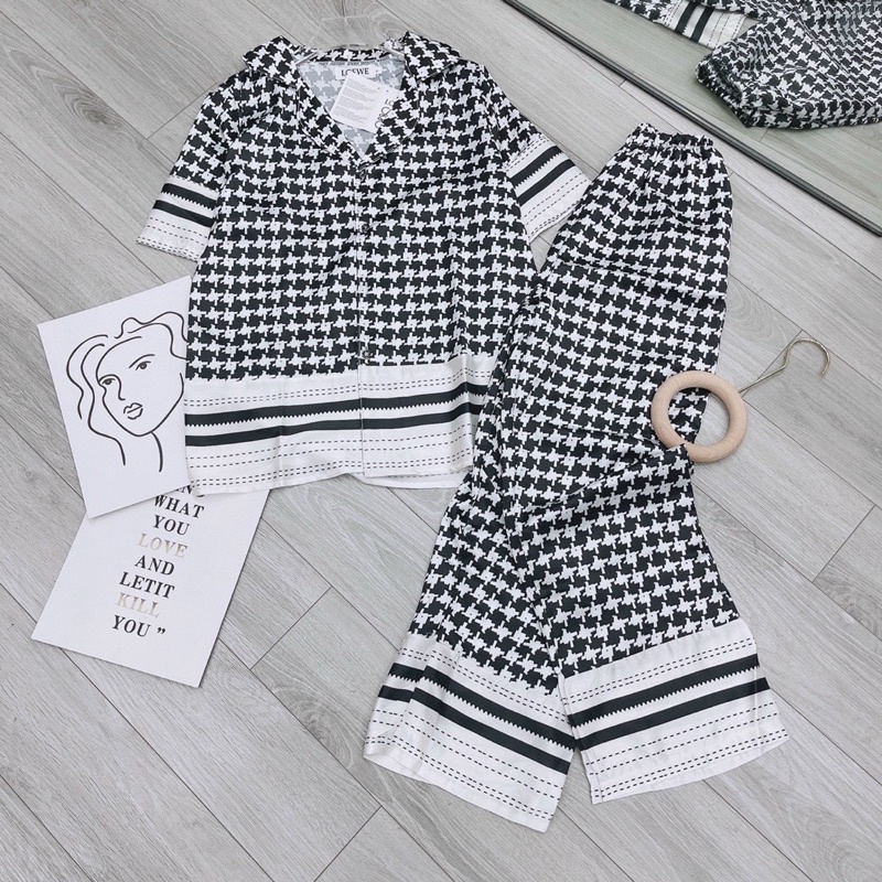 SET PIJAMA ZICZAC