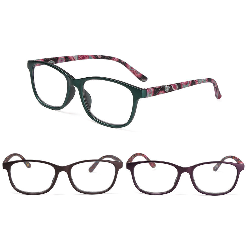 MOILY Ultra Light Resin Reading Glasses Women Vision Care Eyeglasses