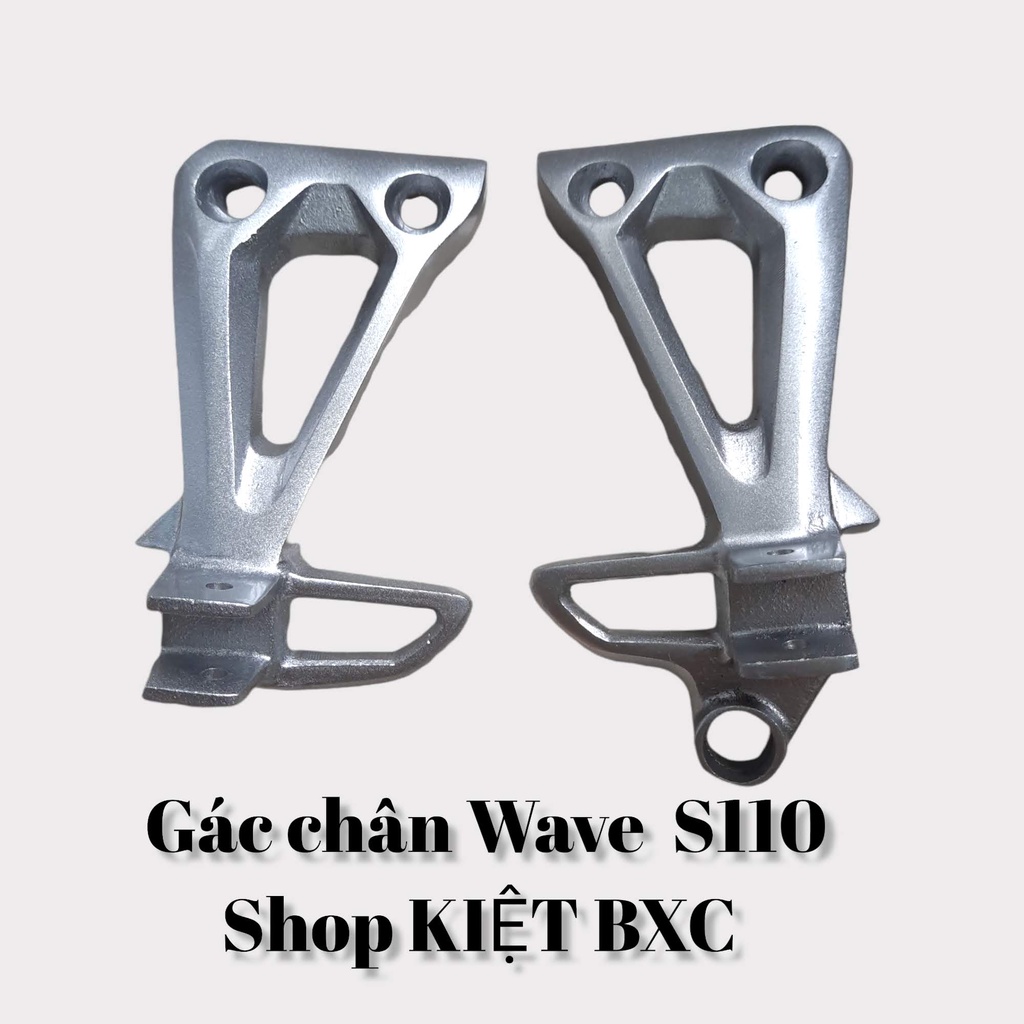 GÁC CHÂN SAU CHO XE WAVE S110 (1 CẶP)