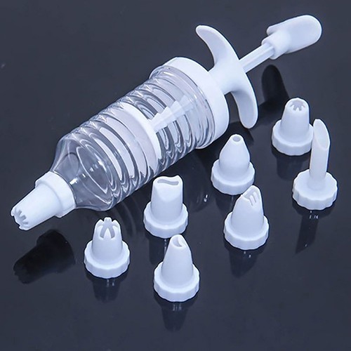 Bình Nước BK Kiểu Dáng Đơn Giản Hiện Đại✿Bộ 8 Đuôi Bắt Bông Kem Trang Trí Bánh