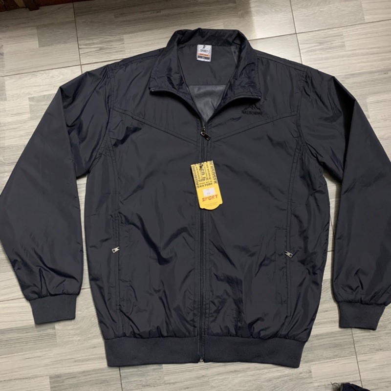 Áo khoác gió mỏng nam trung niên trung tuổi dáng suông