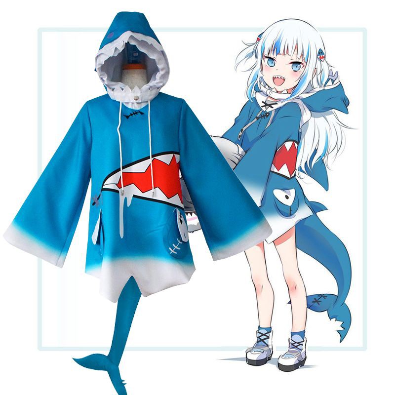 [ORDER] Set đồ cosplay Gawr Gura | BigBuy360 - bigbuy360.vn