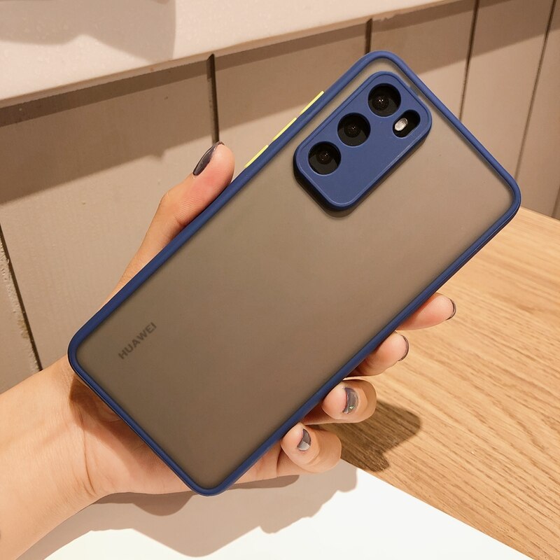 Ốp Lưng Chống Sốc Huawei P40 P20 P30 Lite Mate 30 20 Pro Nova 5T Ốp Lưng Chống Sốc Huawei Y9 Prime Honor 30 Pro Matte