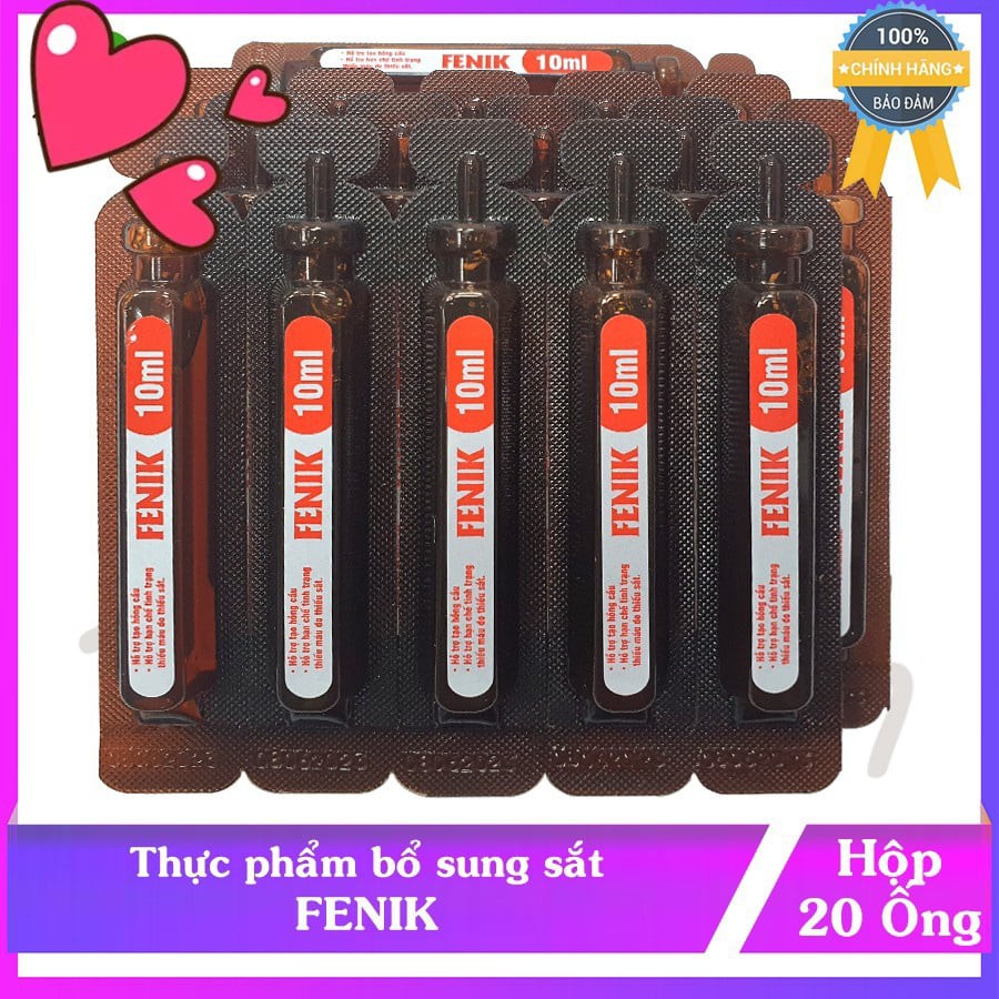 FENIK – Thực phẩm bổ máu bổ sung sắt, Vitamin, Acid Folic và các khoáng chất