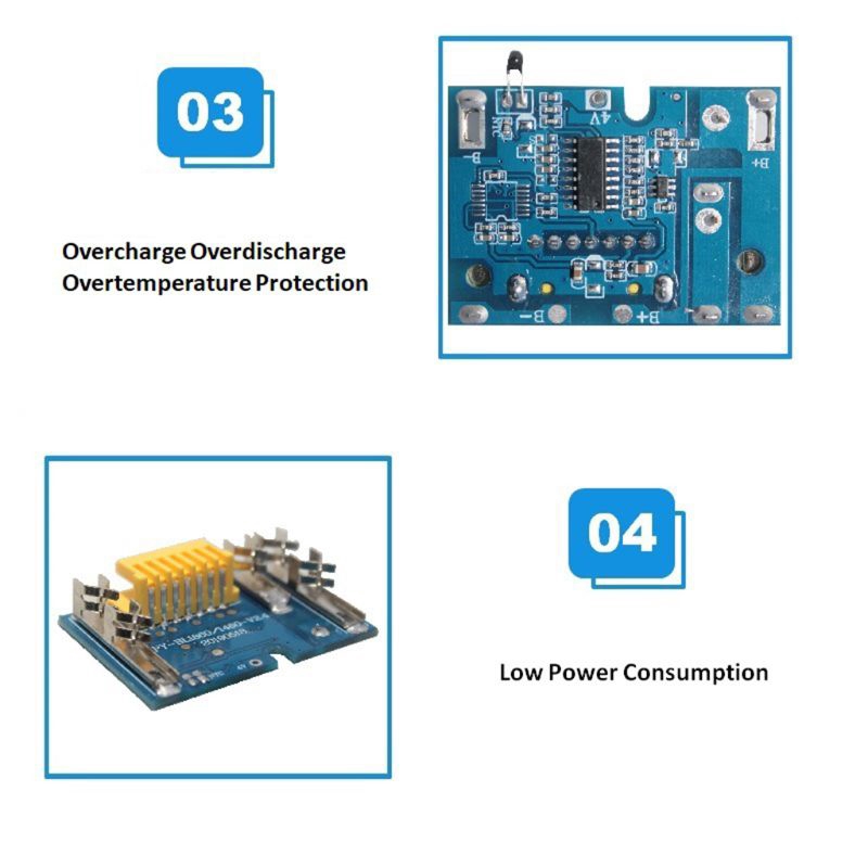 youyo* Chip Sạc Pin 18v Cho Makita Bl1830 Bl1840 Bl1850 Bl1860