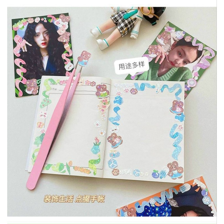 Nhíp gắp sticker làm bullet journal