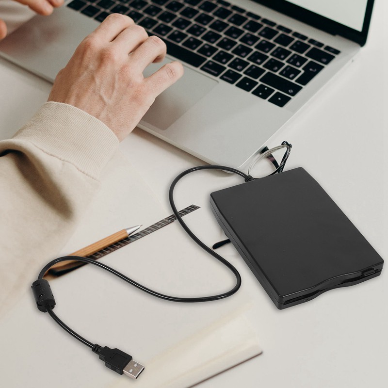 Ổ Đĩa Mềm Ngoài Usb 3.5inch 1.44 Mb Cho Pc Windows 10 7 8 Windows Xp Vista Mac