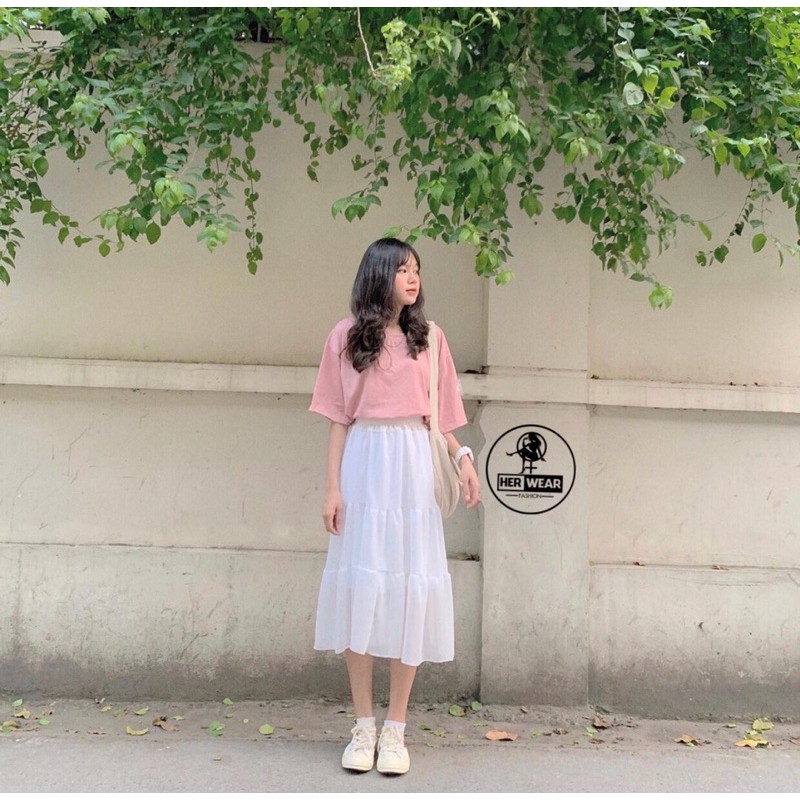 Chân Váy dài Ulzzang, Chân váy vintage cá tính. | BigBuy360 - bigbuy360.vn