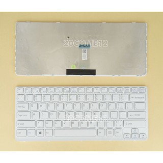 Bàn phím laptop Sony SVE14 Series Trắng