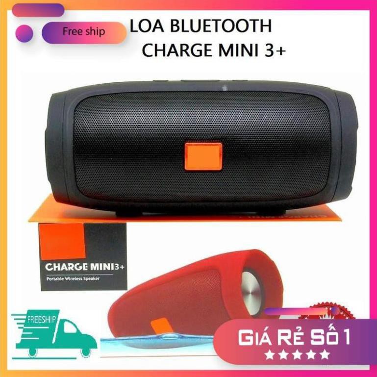Loa Bluetooth Không Dây Charge Mini 3+ Vỏ Nhôm Nghe Nhạc Hay Âm Thanh