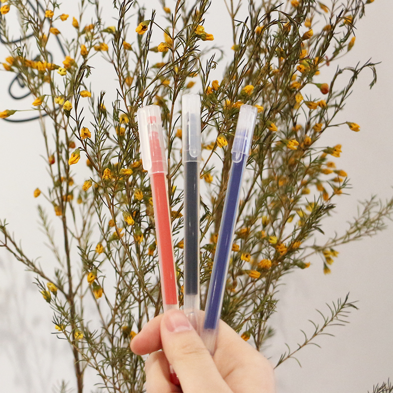 Gel pen 0.5MM Color pen Fluent writing Study exam stationery Simple writing pen Learning accessories