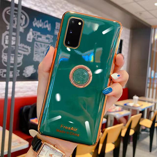 Ốp Điện Thoại Mềm Có Vòng Đỡ Cho Samsung Galaxy S9 S9 Plus S10 S10E S10 Plus S20 S20 Plus S20 Ultra S20 FE A80 A90 Giá Đỡ