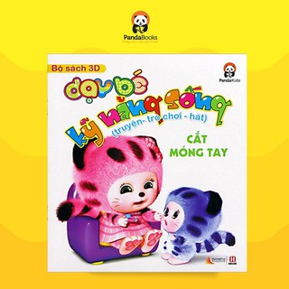 Bộ Sách 3D Dạy Bé Kỹ Năng Sống - Cắt Móng Tay