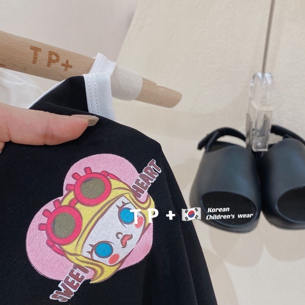 Đầm Công Chúa Hai Dây In Họa Tiết Hoạt Hình Kiểu Hàn Quốc Thời Trang Mùa Hè Cho Bé Gái