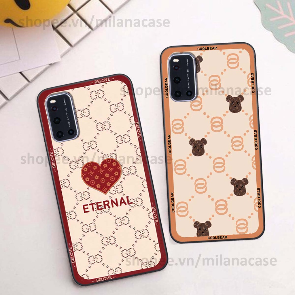 Ốp Vivo V19 hình trái tim be love tình yêu siêu đẹp, cá tính, thời trang
