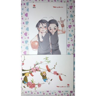 Postcard twins con nhà lính