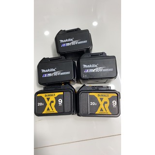 Pin đóng makita , dewalt 9ah