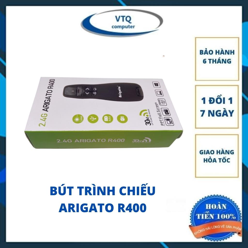 Bút trình chiếu logitech,ARIATO R400 chính hãng. bảo hành 6 tháng. giao ngẫu nhiên