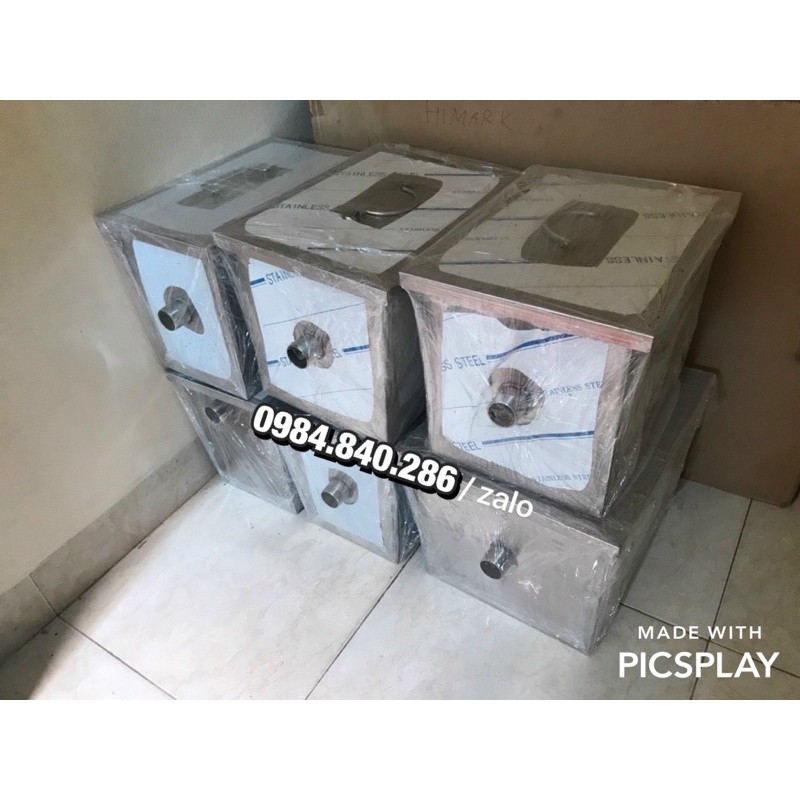 Bể tách mỡ  inox 304 các kích thước