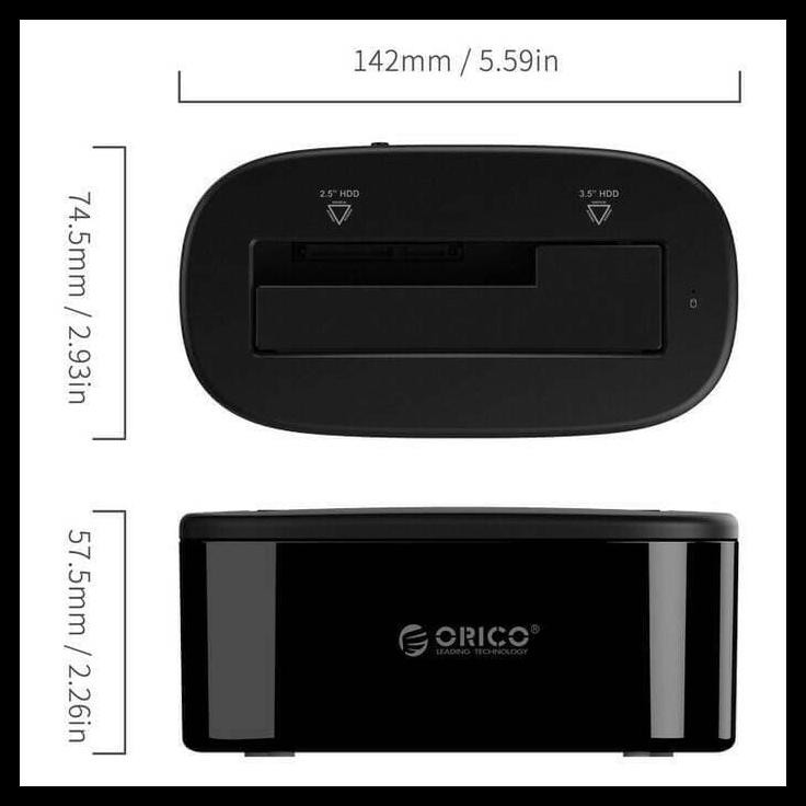 Đế Gắn Ổ Cứng Orico 6218us3 2.5 / 3.5 Inch Hdd / Ssd 1 Bay Mpd045 | BigBuy360 - bigbuy360.vn